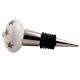 Silver Star Ceramic Wine Stopper
